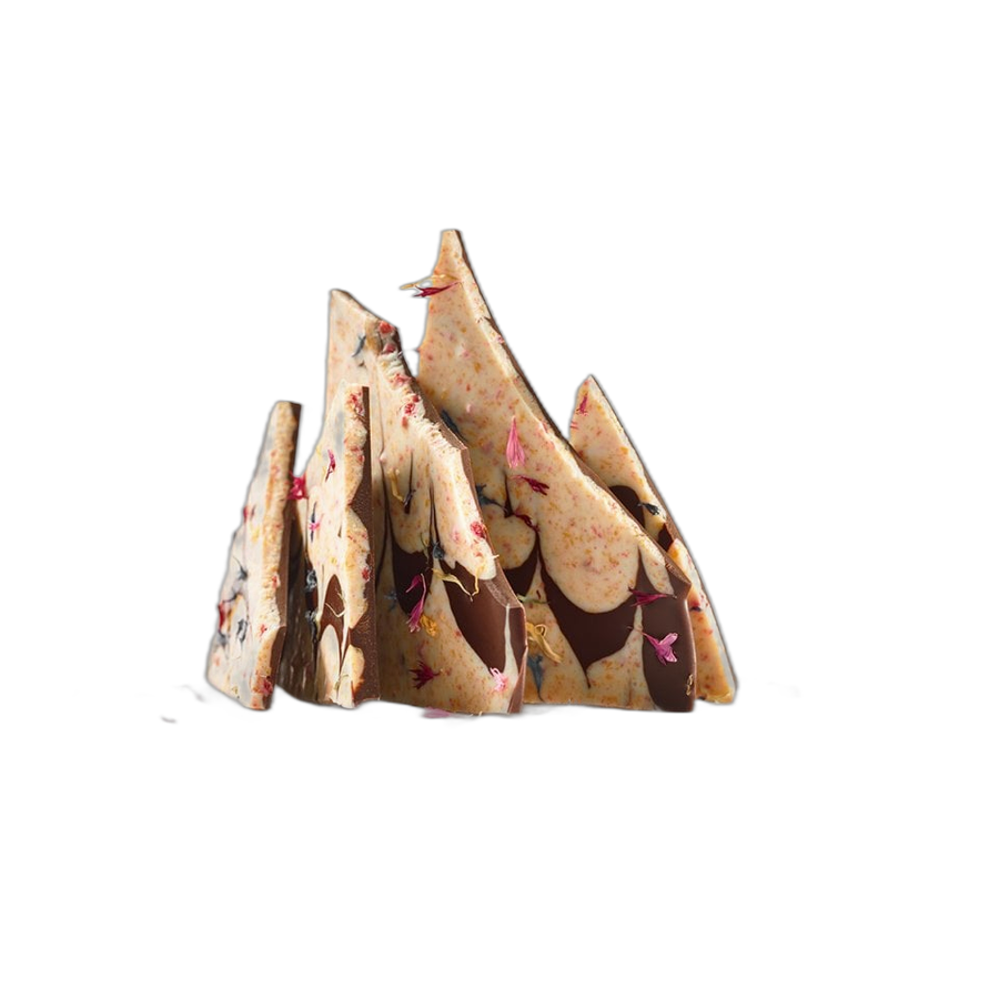 Шоколад темный, молочный (красный апельсин, манго, маракуйя) LADERACH, 700г