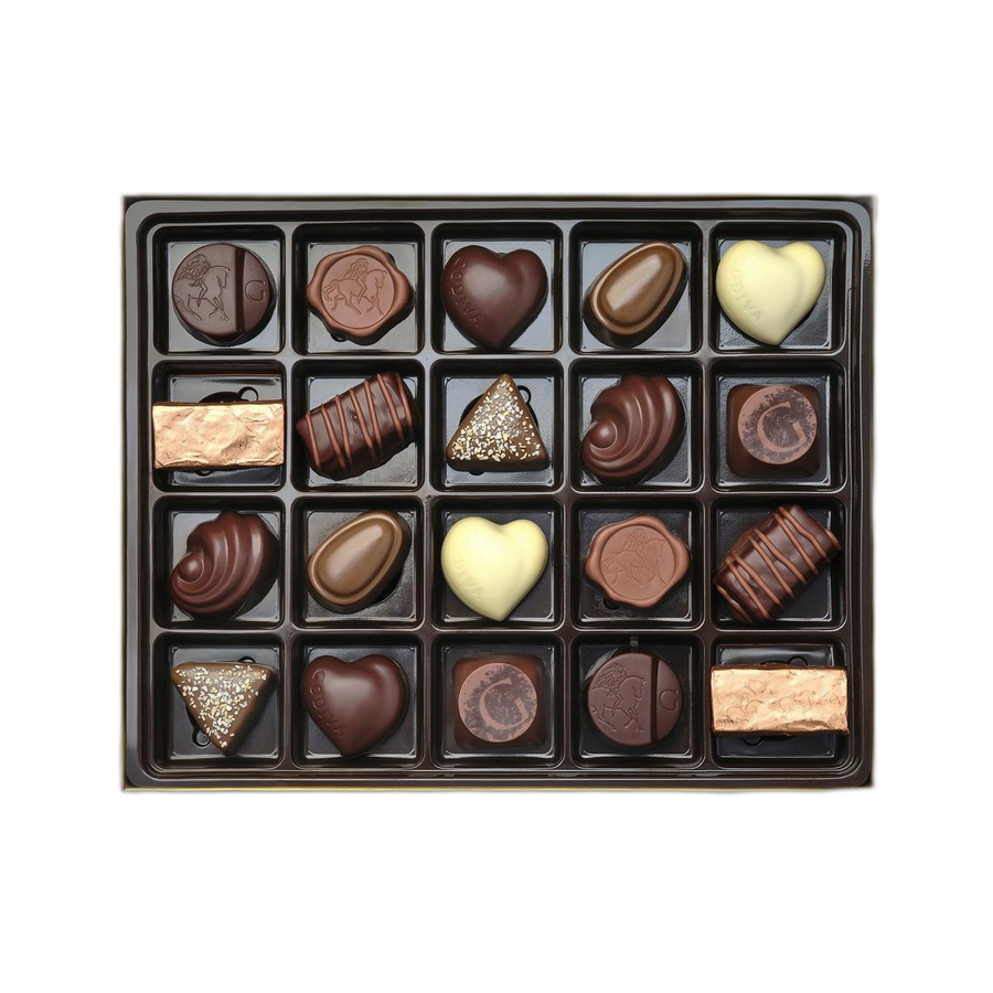 Пралине RED GIFTBOX 20шт, GODIVA, 222г