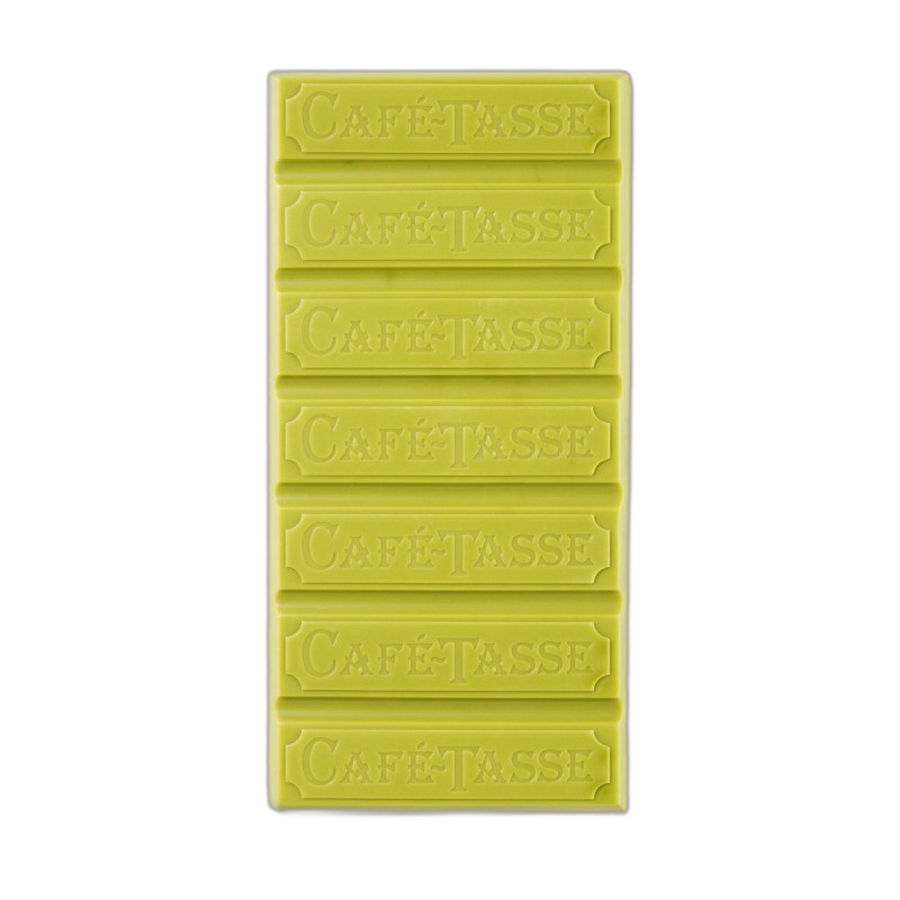 Шоколад белый (японская матча) White chocolate family bar with Japanese Matcha Tea CAFE-TASSE, 85г