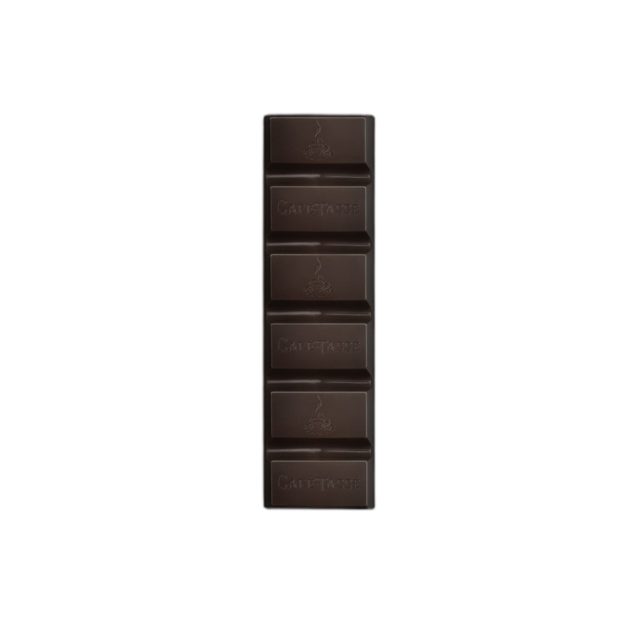 Шоколад темный Dark chocolate bar 77% Cocoa CAFE-TASSE, 45г
