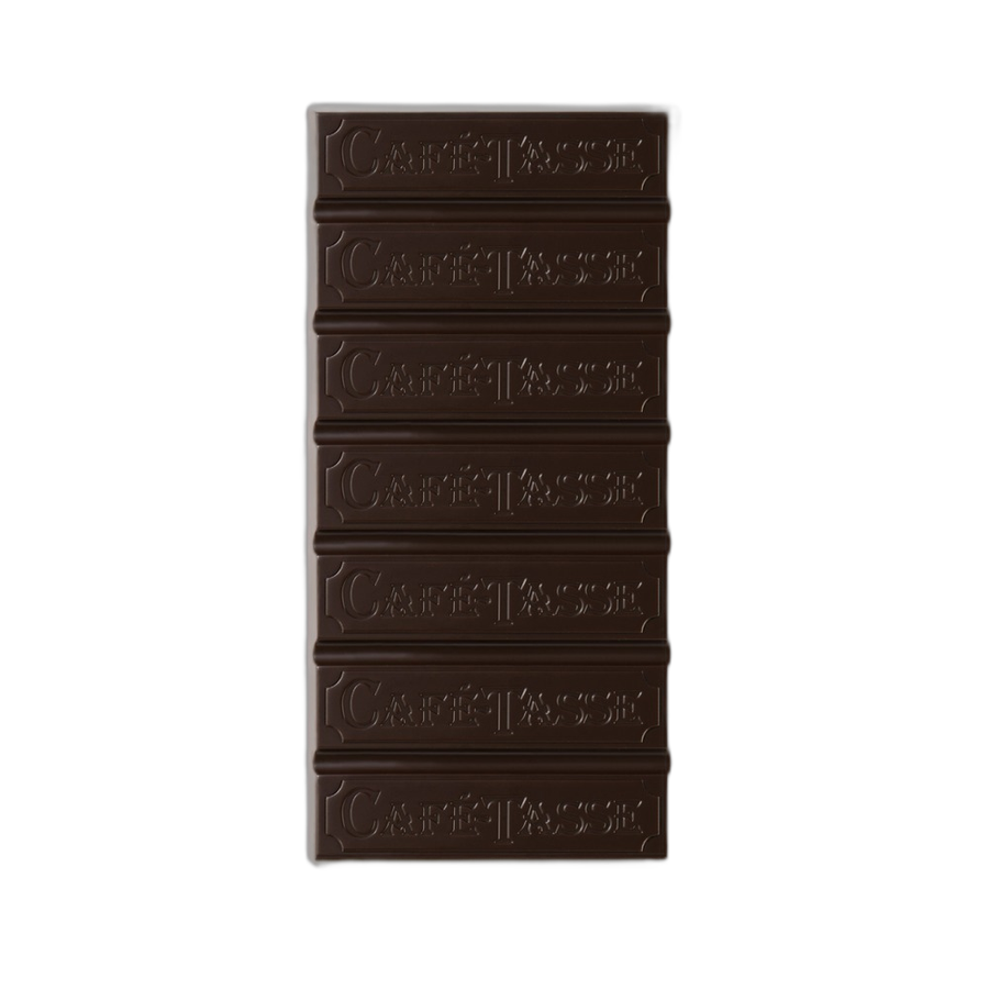 Шоколад темный Dark chocolate family bar 60% cocoa CAFE-TASSE, 85г