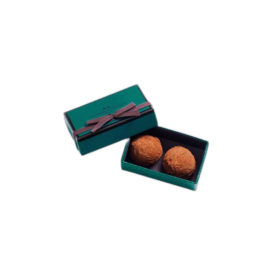 Шоколадные конфеты трюфели Plain Truffles 2шт LA MAISON, 13гр