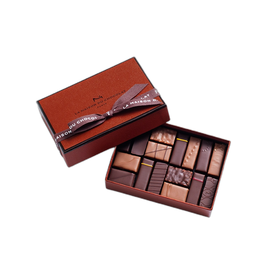 Шоколадные конфеты пралине, ганаш Gesture Gift Box 16шт LA MAISON, 112гр
