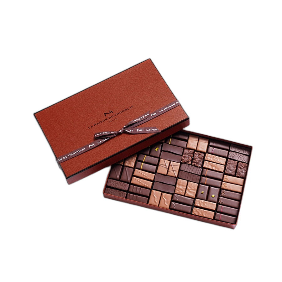 Шоколадные конфеты пралине, ганаш Coffret Maison Dark and Milk 60шт LA MAISON, 420гр