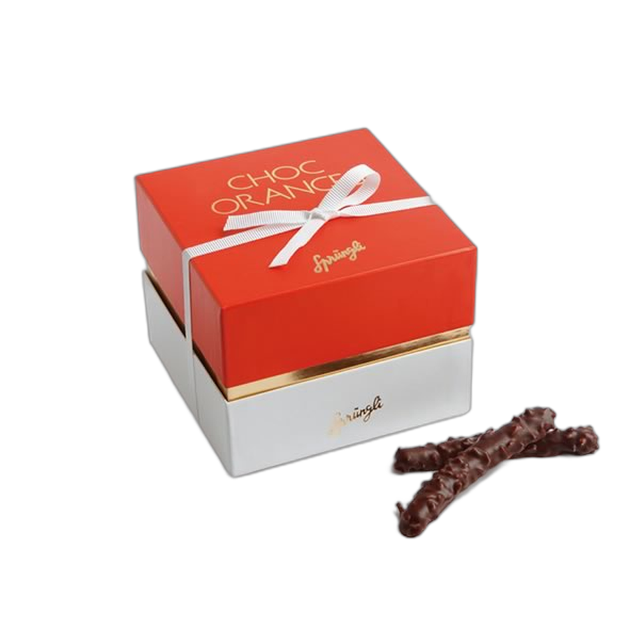 Апельсин в темном шоколаде и орехи Choc-Oranges SPRUNGLI, 230гр