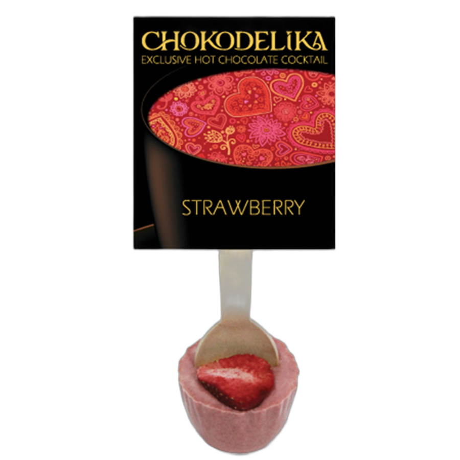 Коктейль с ложкой Клубника, 50гр