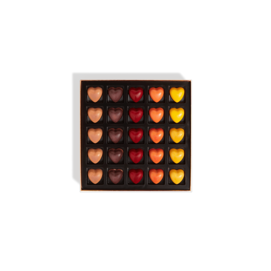 Шоколад PIERRE MARCOLINI в коробке ярусами, EMOTION, два яруса, 377г