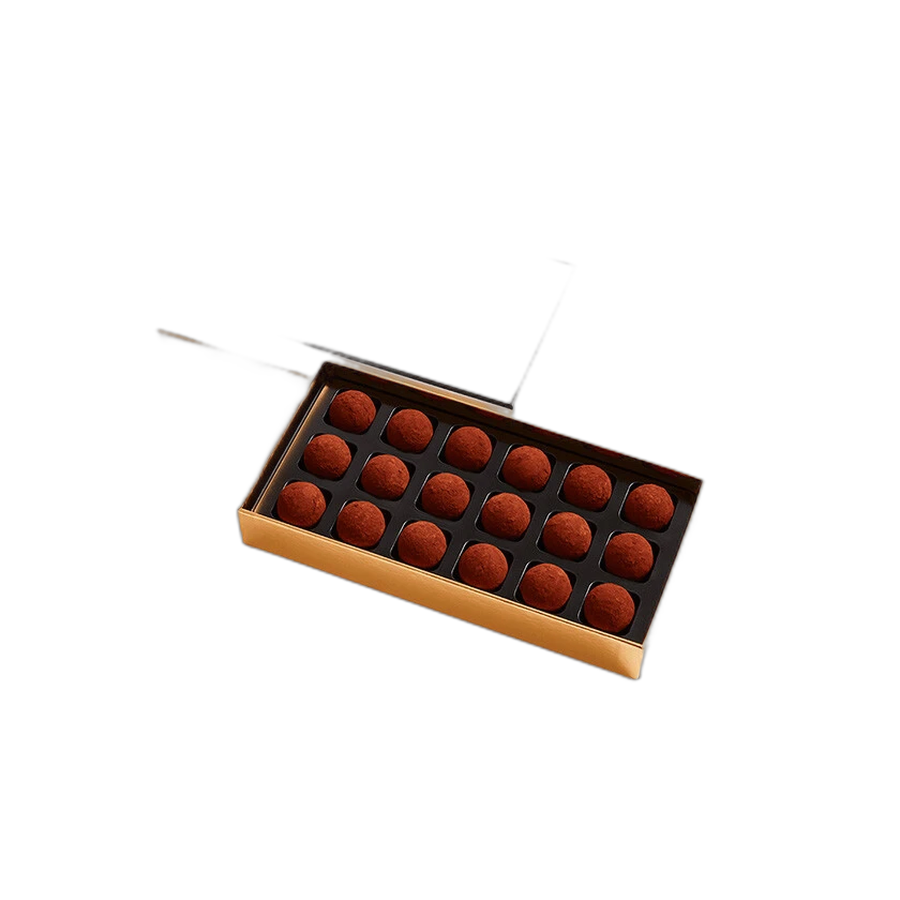 Шоколад PIERRE MARCOLINI, Salted Caramel трюфель соленая карамель 18 шт, 93 гр