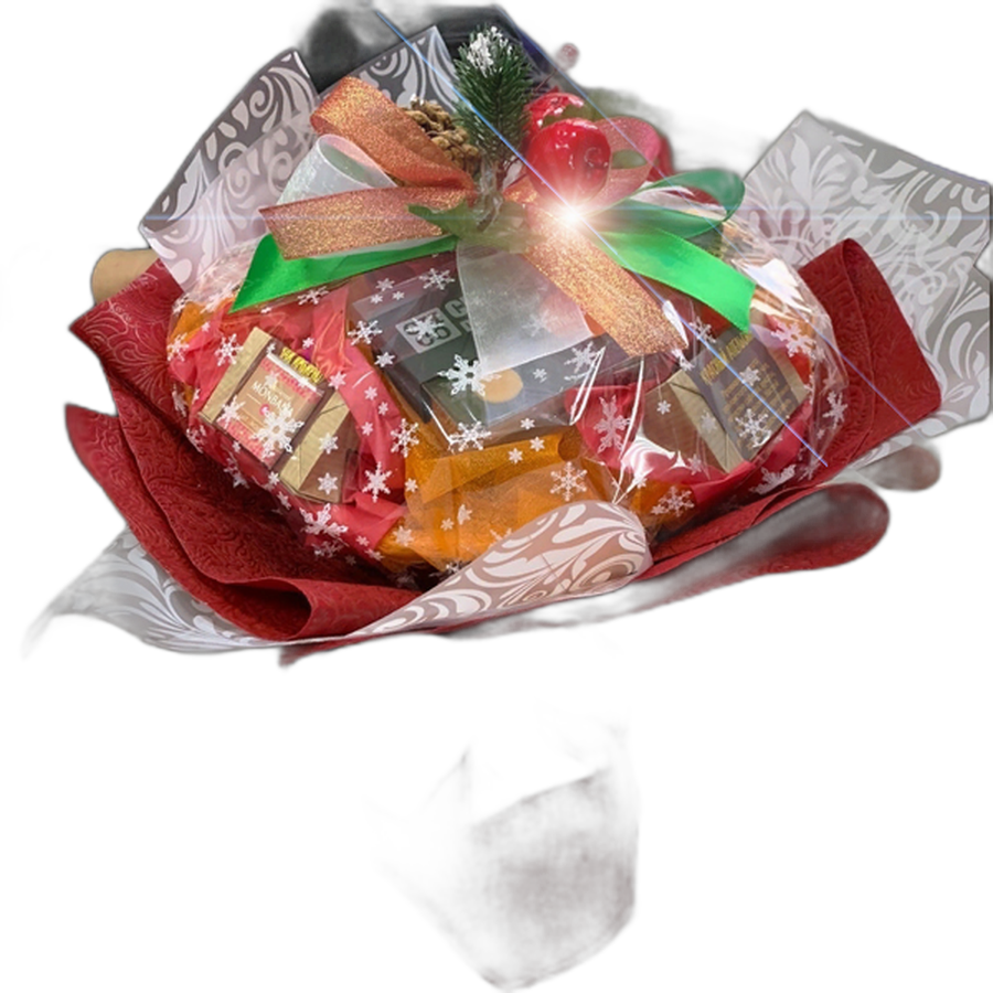 Чайный кофейный букет "Новогодний комплимент"