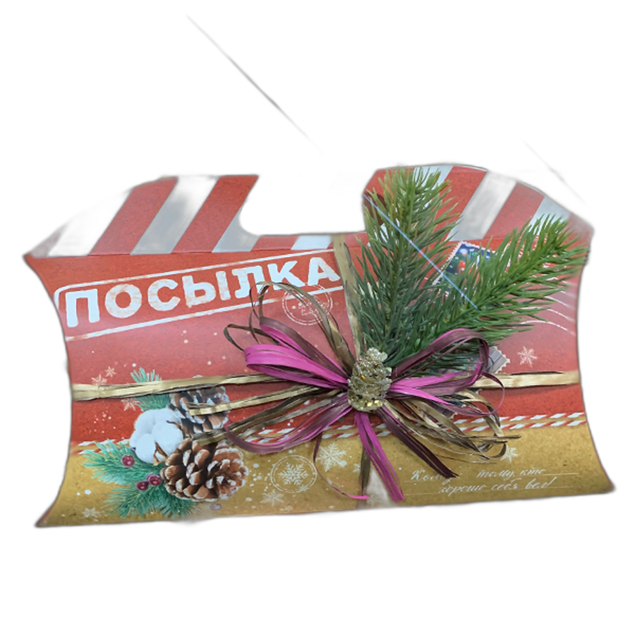 Подарок новогодний "Рождественская посылка"