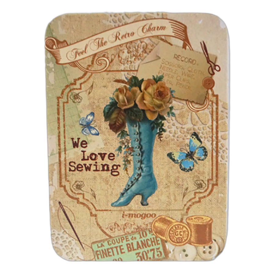 Банка для хранения чая подарочная We Love Sewing, 92х65х28 мм